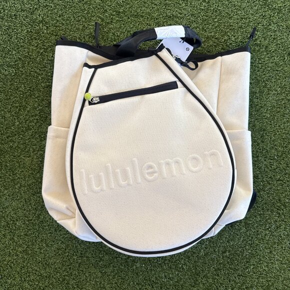 Racket Bag 19L - Natural/Black - Picture 1 of 4